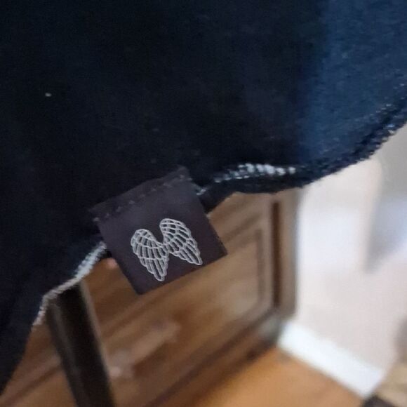 Victorias Secret Striped Black & White Open Front Women's Light Cardigan S/P - Picture 2 of 8